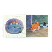 Jellycat 'Ginger, the Courageous Kitten' Book
