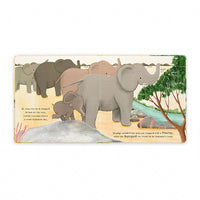 Jellycat 'Smudge the Littlest Elephant' Book