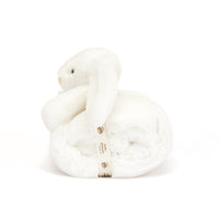 Jellycat Bashful Luxe Bunny Luna Blankie with Gift Box