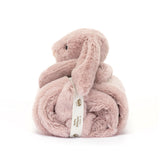 Jellycat Bashful Luxe Bunny Rosa Blankie with Gift Box