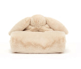 Jellycat Bashful Luxe Bunny Willow Blankie with Gift Box