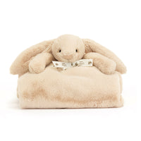 Jellycat Bashful Luxe Bunny Willow Blankie with Gift Box
