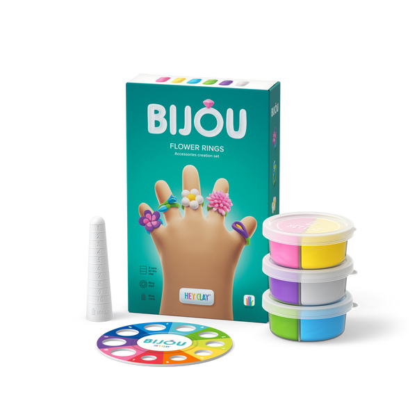 Fat Brain Hey Clay - Bijou Flower Rings