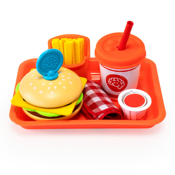Fat Brain Pretendables Burger & Fries Set