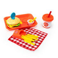 Fat Brain Pretendables Burger & Fries Set