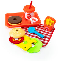 Fat Brain Pretendables Burger & Fries Set