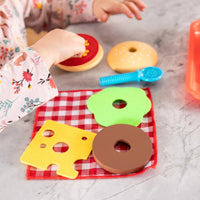 Fat Brain Pretendables Burger & Fries Set