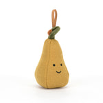 Jellycat Festive Folly Pear Ornament (LIMIT 2)