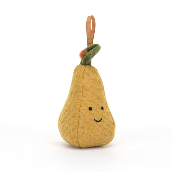 Jellycat Festive Folly Pear Ornament (LIMIT 2)