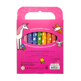 Ooly Carry Along Coloring Book and Crayon Kit - Unicorn Pals