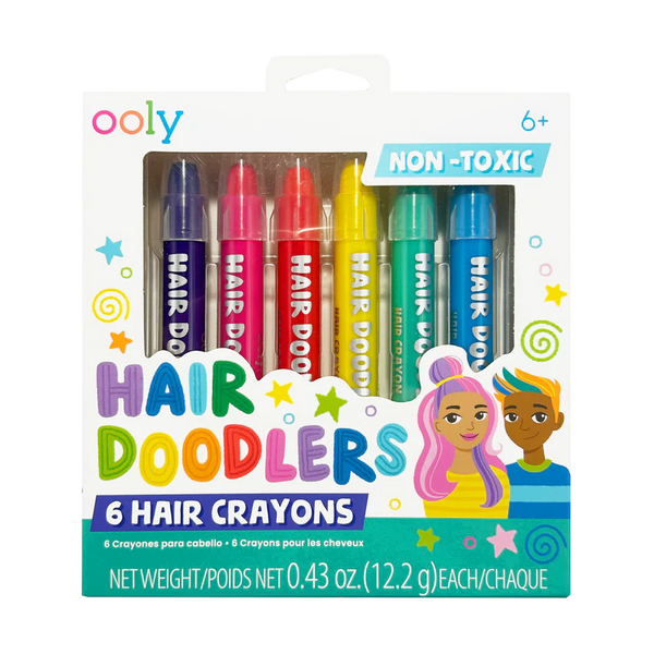 Ooly Hair Doodlers Hair Crayons