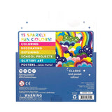 Ooly Rainbow Sparkle Glitter Markers
