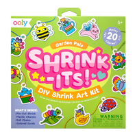 *NEW* Ooly Shrink-Its! DIY Shrink Art Kit - Garden Pals