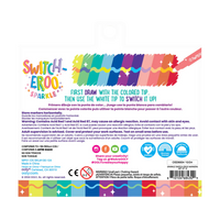 *NEW* Ooly Switch-eroo Sparkle Glittery Color Changing Markers, 12-Pack