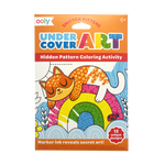 Ooly Undercover Art Hidden Pattern Coloring Activity Cards - Smitten Kittens
