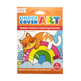 Ooly Undercover Art Hidden Pattern Coloring Activity Cards - Smitten Kittens
