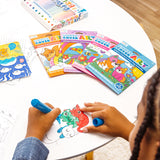 Ooly Undercover Art Hidden Pattern Coloring Activity Cards - Dog Days