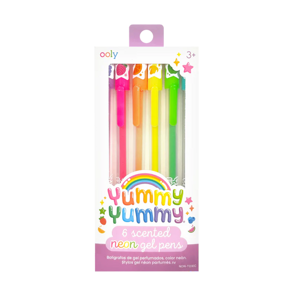 Ooly Yummy Yummy Scented Neon Gel Pens