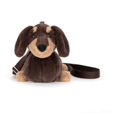 *NEW* Jellycat Otto Sausage Dog Shoulder Bag (LIMIT 1)