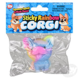 Toy Network Sticky Rainbow Corgi