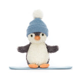 *COMING SOON* Jellycat Peanut Penguin Snowboarding (LIMIT 1)