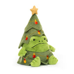 *COMING SOON* Jellycat Christmas Tree Ricky Rain Frog (LIMIT 1)