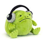 Jellycat Ricky Rain Frog Headphones (LIMIT 1)