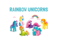 Fat Brain Hey Clay - Rainbow Unicorns