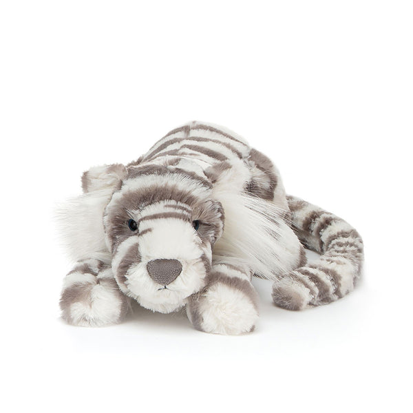 *COMING SOON* Jellycat Sacha Snow Tiger Little (LIMIT 1)