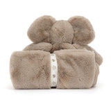 Jellycat Smudge Elephant Blankie with Gift Box