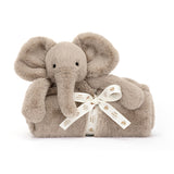 Jellycat Smudge Elephant Blankie with Gift Box