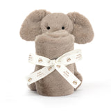Jellycat Smudge Elephant Soother with Gift Box