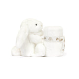Jellycat Bashful Luxe Bunny Luna Soother with Gift Box