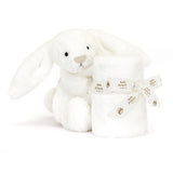 Jellycat Bashful Luxe Bunny Luna Soother with Gift Box