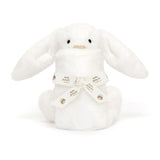 Jellycat Bashful Luxe Bunny Luna Soother with Gift Box