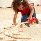 *COMING SOON* Melissa & Doug Wooden Swivel Bridge Train Set