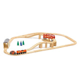 *COMING SOON* Melissa & Doug Wooden Swivel Bridge Train Set