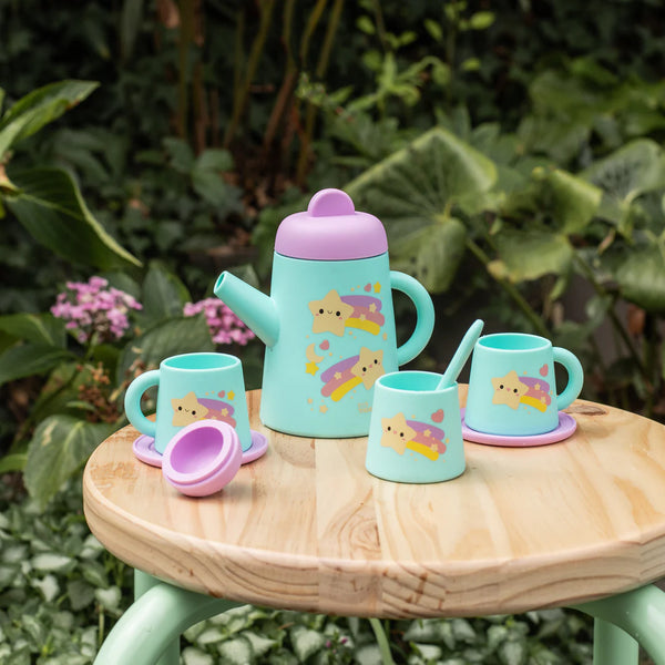 *NEW* Tiger Tribe Silicone Tea Set - Starlight Party