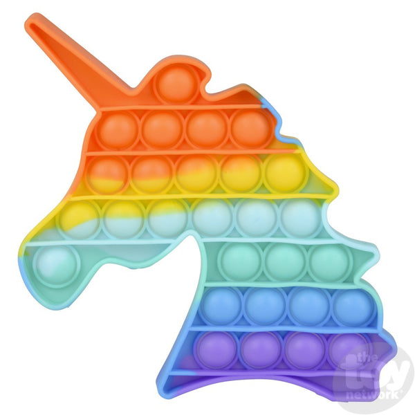 *FINAL SALE* Toy Network Rainbow Icon Bubble Popper - Unicorn