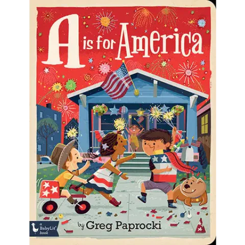 BabyLit Alphabet Books - A is for America