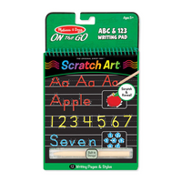 Melissa & Doug On-the-Go Scratch Art Color Reveal