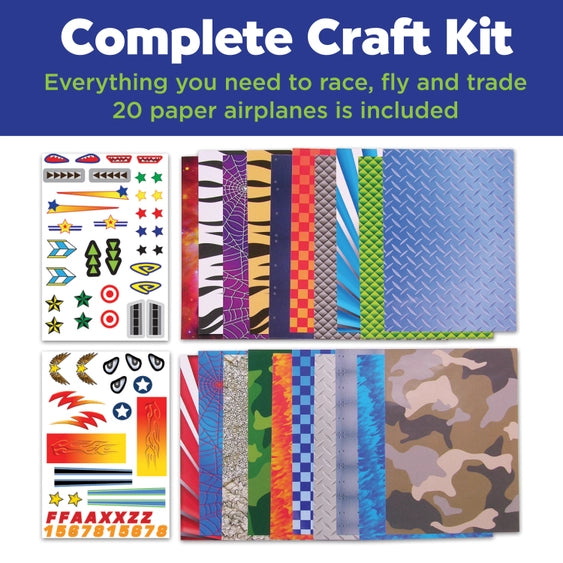 *NEW* Paper Airplane Squadron Mini Craft Kit – South Coast Baby Co
