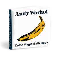 *NEW* Mudpuppy Color Magic Bath Book: Andy Warhol