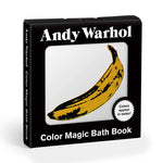 *NEW* Mudpuppy Color Magic Bath Book: Andy Warhol