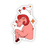 Big Moods Zodiac Vinyl Stickers - Aries