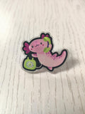 Exclusive Extra Celestial Axolotl Acrylic Pin