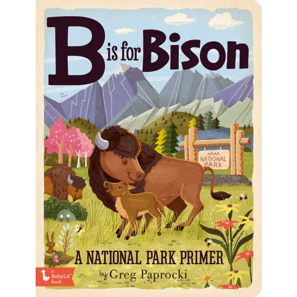 BabyLit Alphabet Books - B is for Bison