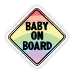 Big Moods 'Baby on Board' Vinyl Stickers