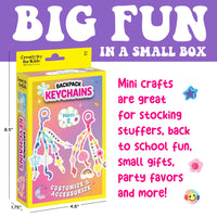 *NEW* Backpack Keychains Mini Craft Kit