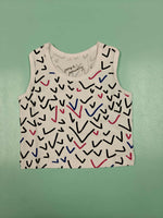 *FINAL SALE* June and January Racer Tank Top - Ballot